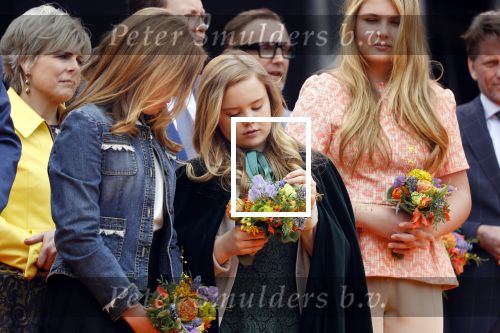 Groningen 27 april 2018
Koningsdag in Groningen met Prinses Amalia Prinses Alexia en Prinses Ariane
