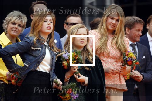 Groningen 27 april 2018
Koningsdag in Groningen met Prinses Amalia Prinses Alexia en Prinses Ariane