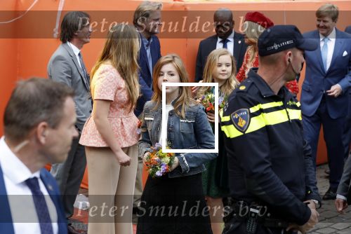 Groningen 27 april 2018
Koningsdag in Groningen met prinses Amalia Prinse Arian Prinses Alexia