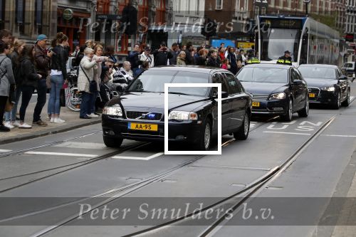 Amsterdam 24 september 2018
Diner met oa Koningin Maxima Prinses Beatrix en Prinses Margriet in het paleis op de dam. auto