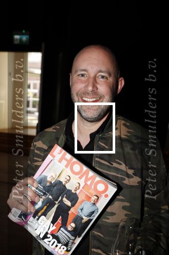 Amsterdam 25 september 2018
Presentatie lâ€™Homo van het blad Linda in Hotel Arena. Linda de Mol reikt het eerste exemplaar uit aan Erwin Olaf Hans v Manen en Hans Klok . Ramon Mesman