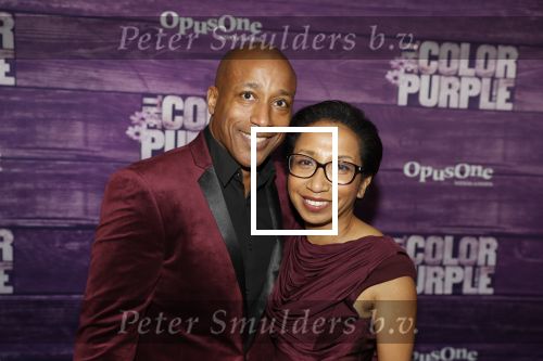 Amsterdam 16 april 2018
Premiere the color purple in de NDSM loods. Raymi Sambo met vrouw