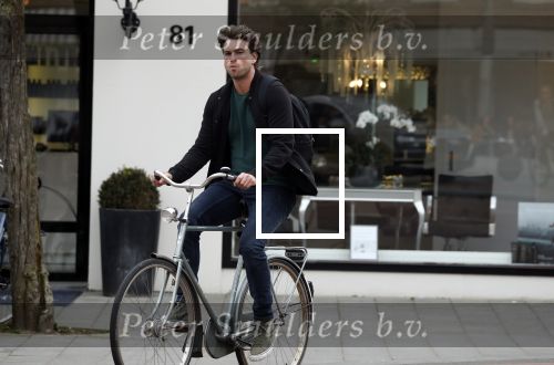 Amsterdam 14 april 2018
Rick Brandsteder op zijn fiets in Amsterdam.