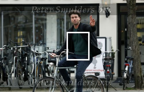 Amsterdam 14 april 2018
Rick Brandsteder op zijn fiets in Amsterdam.