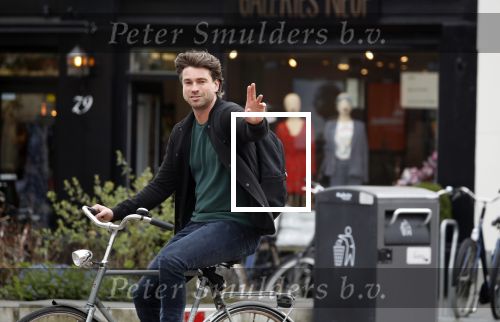 Amsterdam 14 april 2018
Rick Brandsteder op zijn fiets in Amsterdam.
