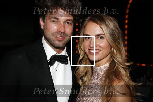 Hilversum 22 april 2018
Rick Brandsteder met zijn vriendin Roosje Kuizenga bij de Coiffure awards in studio 21