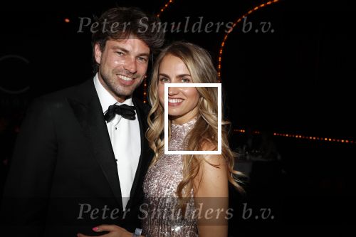 Hilversum 22 april 2018
Rick Brandsteder met zijn vriendin Roosje Kuizenga bij de Coiffure awards in studio 21
