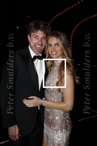 Hilversum 22 april 2018
Rick Brandsteder met zijn vriendin Roosje Kuizenga bij de Coiffure awards in studio 21