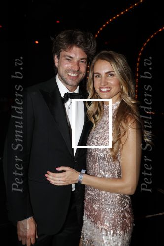 Hilversum 22 april 2018
Rick Brandsteder met zijn vriendin Roosje Kuizenga bij de Coiffure awards in studio 21