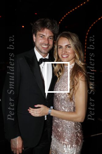 Hilversum 22 april 2018
Rick Brandsteder met zijn vriendin Roosje Kuizenga bij de Coiffure awards in studio 21
