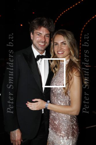 Hilversum 22 april 2018
Rick Brandsteder met zijn vriendin Roosje Kuizenga bij de Coiffure awards in studio 21