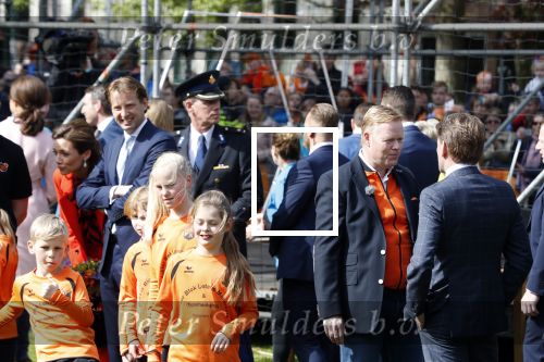 Groningen 27 april 2018
Koningsdag in Groningen met Ronald Koeman