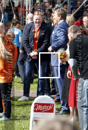Groningen 27 april 2018
Koningsdag in Groningen met Ronald Koeman