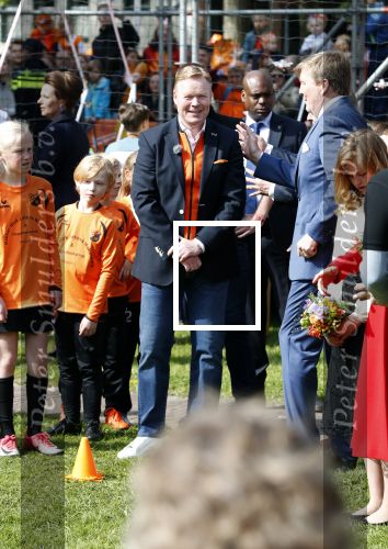 Groningen 27 april 2018
Koningsdag in Groningen met Ronald Koeman