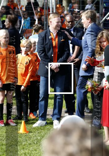 Groningen 27 april 2018
Koningsdag in Groningen met Ronald Koeman