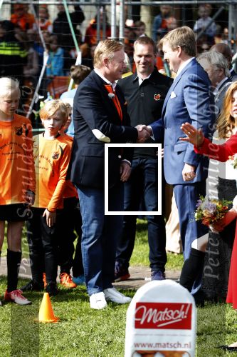 Groningen 27 april 2018
Koningsdag in Groningen met Ronald Koeman