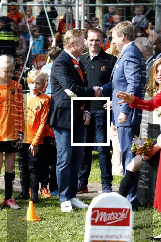 Groningen 27 april 2018
Koningsdag in Groningen met Ronald Koeman