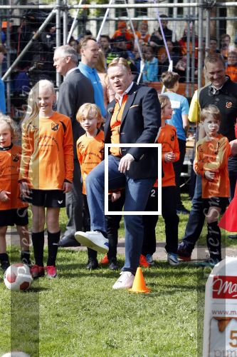 Groningen 27 april 2018
Koningsdag in Groningen met Ronald Koeman