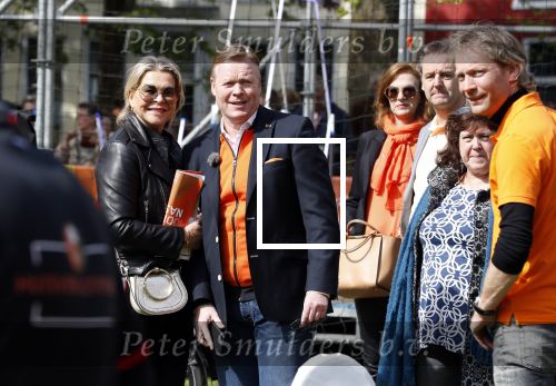 Groningen 27 april 2018
Koningsdag in Groningen met Ronald Koeman
