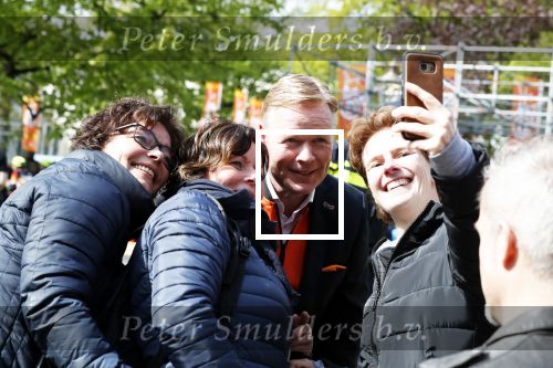 Groningen 27 april 2018
Koningsdag in Groningen met Ronald Koeman