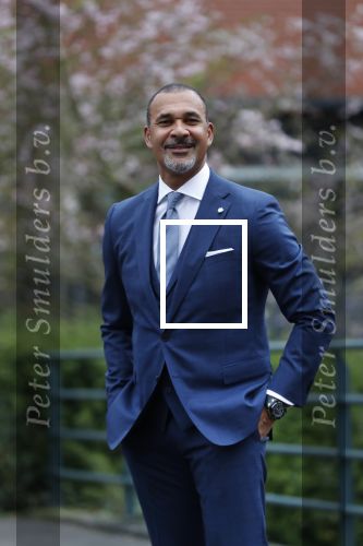 Amsterdam 11 april 2018
Ruud Gullit in zijn pak van the society shop.