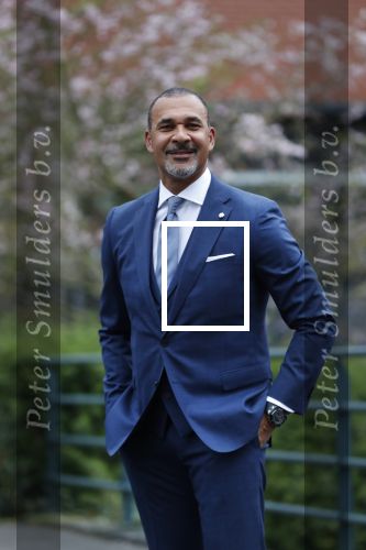 Amsterdam 11 april 2018
Ruud Gullit in zijn pak van the society shop.