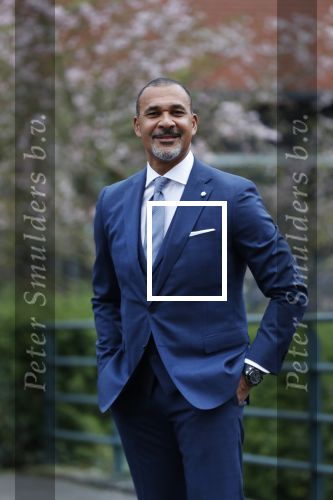 Amsterdam 11 april 2018
Ruud Gullit in zijn pak van the society shop.