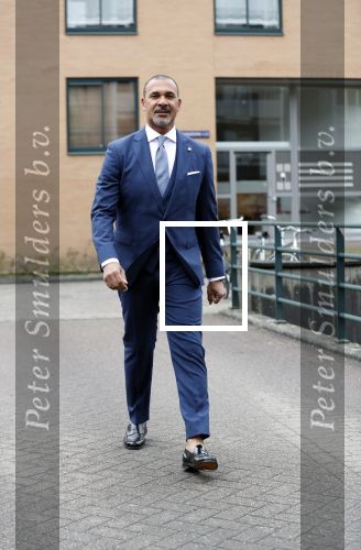 Amsterdam 11 april 2018
Ruud Gullit in zijn pak van the society shop.