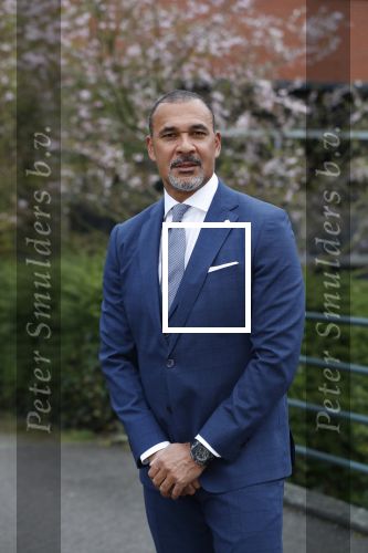 Amsterdam 11 april 2018
Ruud Gullit in zijn pak van the society shop.