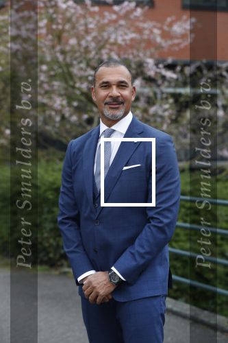 Amsterdam 11 april 2018
Ruud Gullit in zijn pak van the society shop.