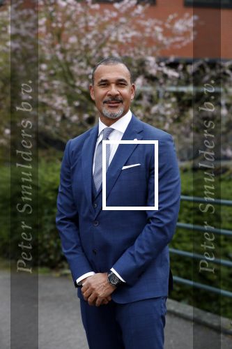 Amsterdam 11 april 2018
Ruud Gullit in zijn pak van the society shop.