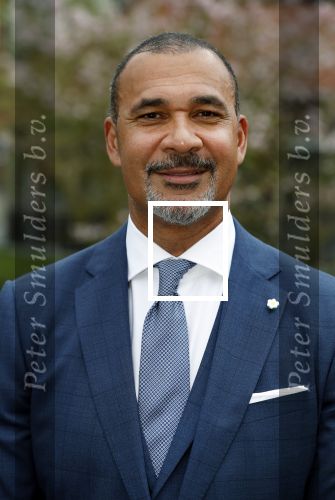 Amsterdam 11 april 2018
Ruud Gullit in zijn pak van the society shop.