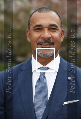 Amsterdam 11 april 2018
Ruud Gullit in zijn pak van the society shop.
