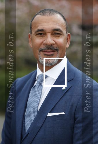 Amsterdam 11 april 2018
Ruud Gullit in zijn pak van the society shop.