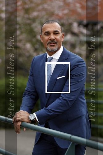 Amsterdam 11 april 2018
Ruud Gullit in zijn pak van the society shop.