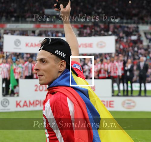 Eindhoven, 15 April 2018
PSV-AJAX, eindstand 3-0 en Landskampioen Seizoen 2017-2018
Santiago Arias