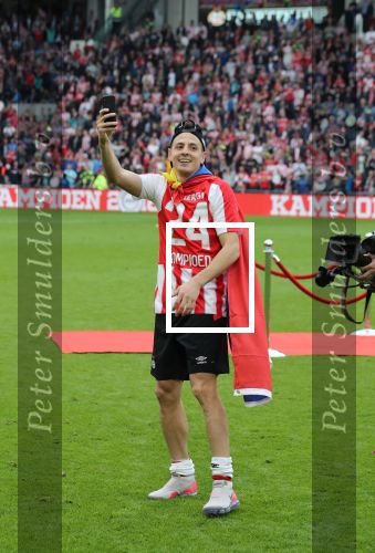 Eindhoven, 15 April 2018
PSV-AJAX, eindstand 3-0 en Landskampioen Seizoen 2017-2018
Santiago Arias