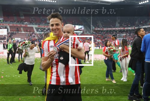 Eindhoven, 15 April 2018
PSV-AJAX, eindstand 3-0 en Landskampioen Seizoen 2017-2018
Santiago Arias