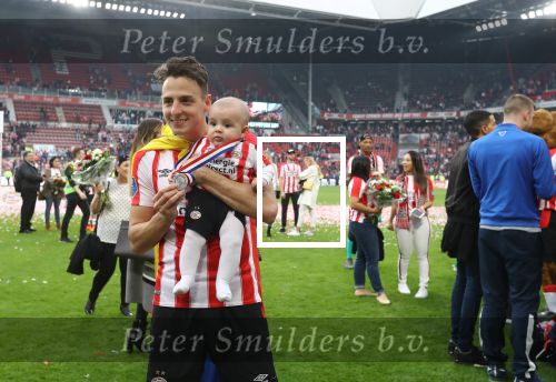 Eindhoven, 15 April 2018
PSV-AJAX, eindstand 3-0 en Landskampioen Seizoen 2017-2018
Santiago Arias