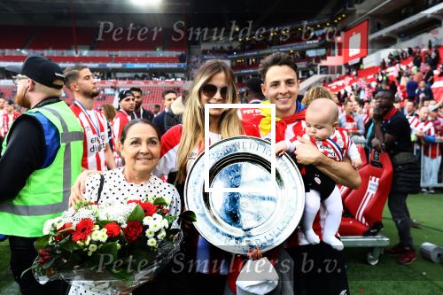 Eindhoven, 15 April 2018
PSV-AJAX, eindstand 3-0 en Landskampioen Seizoen 2017-2018
Santiago Arias