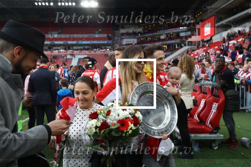 Eindhoven, 15 April 2018
PSV-AJAX, eindstand 3-0 en Landskampioen Seizoen 2017-2018
Santiago Arias