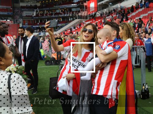 Eindhoven, 15 April 2018
PSV-AJAX, eindstand 3-0 en Landskampioen Seizoen 2017-2018
Santiago Arias