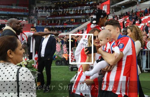 Eindhoven, 15 April 2018
PSV-AJAX, eindstand 3-0 en Landskampioen Seizoen 2017-2018
Santiago Arias