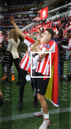 Eindhoven, 15 April 2018
PSV-AJAX, eindstand 3-0 en Landskampioen Seizoen 2017-2018
Santiago Arias