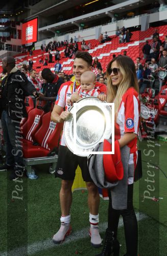 Eindhoven, 15 April 2018
PSV-AJAX, eindstand 3-0 en Landskampioen Seizoen 2017-2018
Santiago Arias
