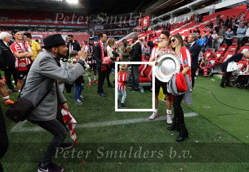 Eindhoven, 15 April 2018
PSV-AJAX, eindstand 3-0 en Landskampioen Seizoen 2017-2018
Santiago Arias