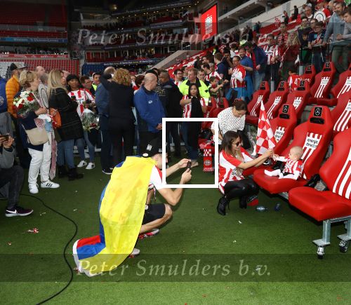 Eindhoven, 15 April 2018
PSV-AJAX, eindstand 3-0 en Landskampioen Seizoen 2017-2018
Santiago Arias