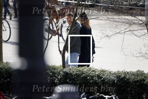 Amsterdam 7 april 2018
Sjoerd v Ramshorst met zijn nieuwe vriendin in het vondelpark