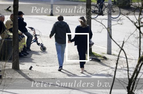 Amsterdam 7 april 2018
Sjoerd v Ramshorst met zijn nieuwe vriendin in het vondelpark