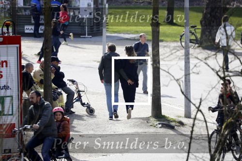 Amsterdam 7 april 2018
Sjoerd v Ramshorst met zijn nieuwe vriendin in het vondelpark